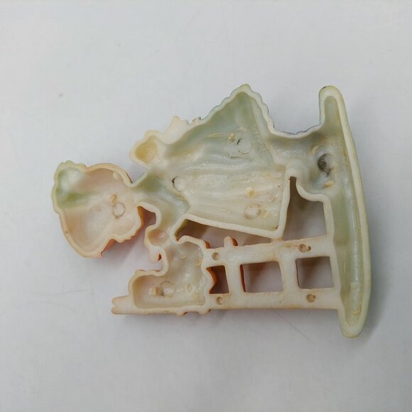 A Loving Spoonful Christmas Ornament Plastic Molded Sarah Kay Green READ - Picture 5 of 5